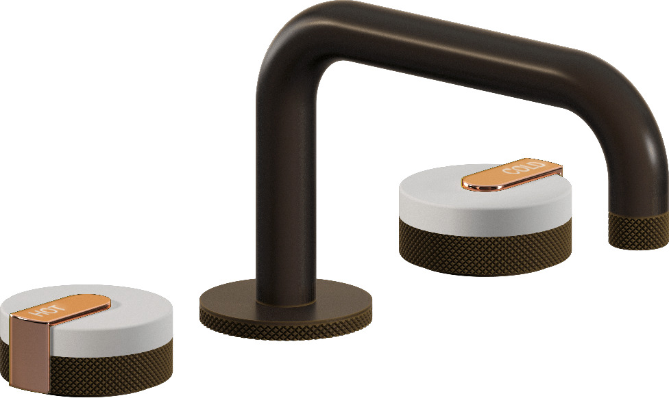 E-11510-R1WT-L1RG-OB Смеситель для умывальника на 3 отвертия GRAFF MOD+