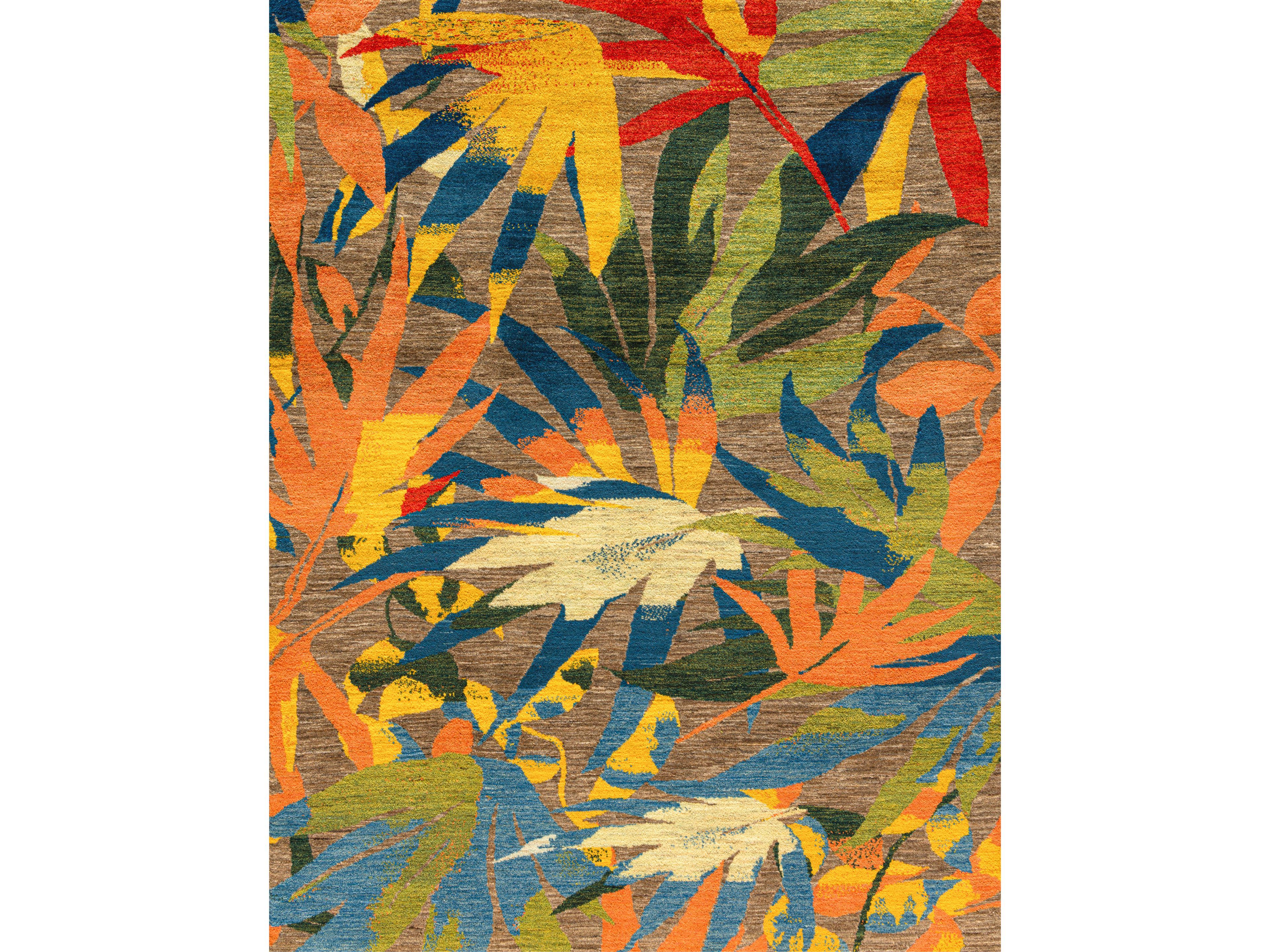 Прямоугольный шерстяной ковер Zollanvari EXOTIC JUNGLE BEAT 5 ARCH-00068959