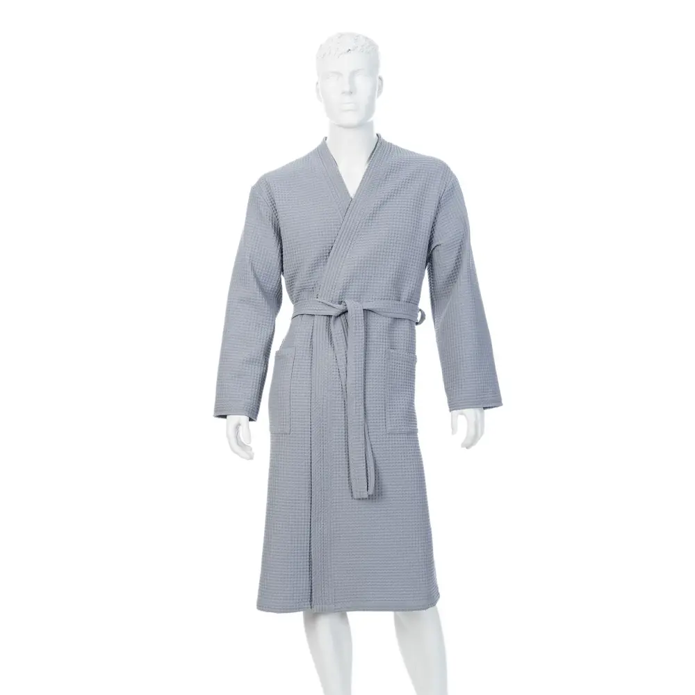 89366207 Халат вафельный Enna Granit3 без капюшона размер M цвет серый STLM-0976035 Santreyd 