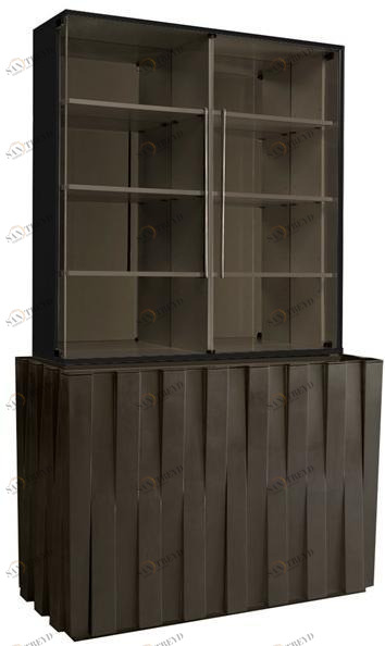 Jetclass Книжный шкаф из лакированного дерева и стекла Empire Jep212