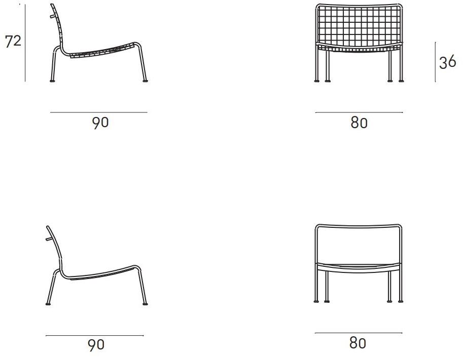 Living Divani Садовое кресло в веревке Frog sun-id-1439911 - Вид №2