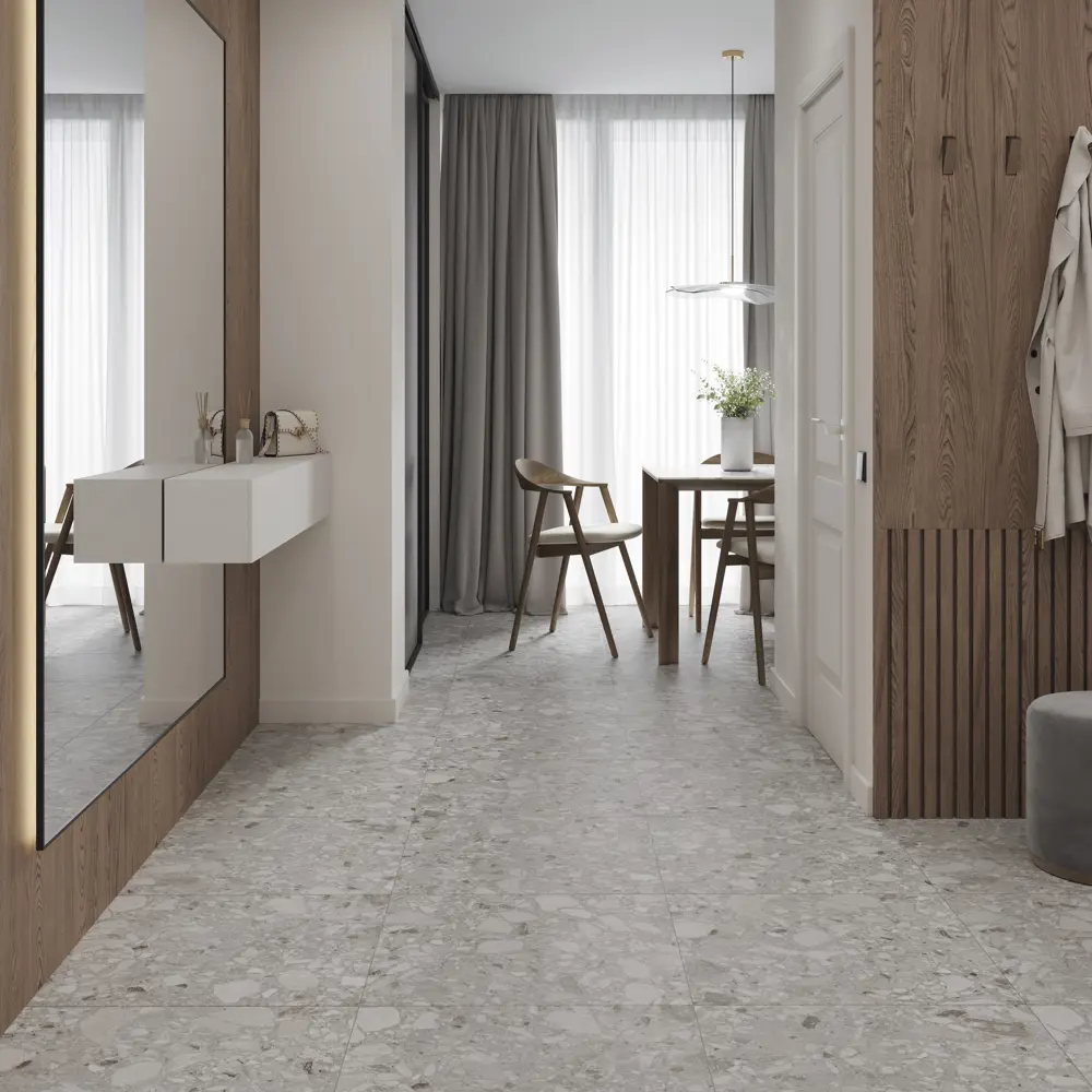 Глазурованный керамогранит LB Ceramics Набережная 60x60 см 1.8 м² матовый цвет бежево-серый 89458581 STLM-2203681 - Вид №3