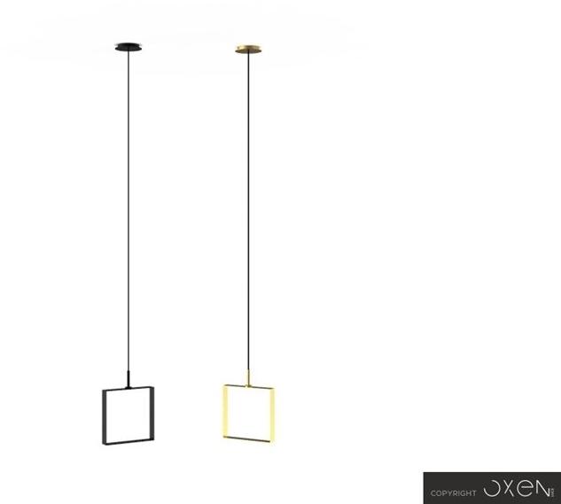 NEXO LUCE Металлический светодиодный подвесной светильник Oxen pendant lamp 7101a0-a8 - Вид №16