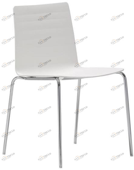 Andreu World Штабелируемый стул из полимера Flex high back Si1600