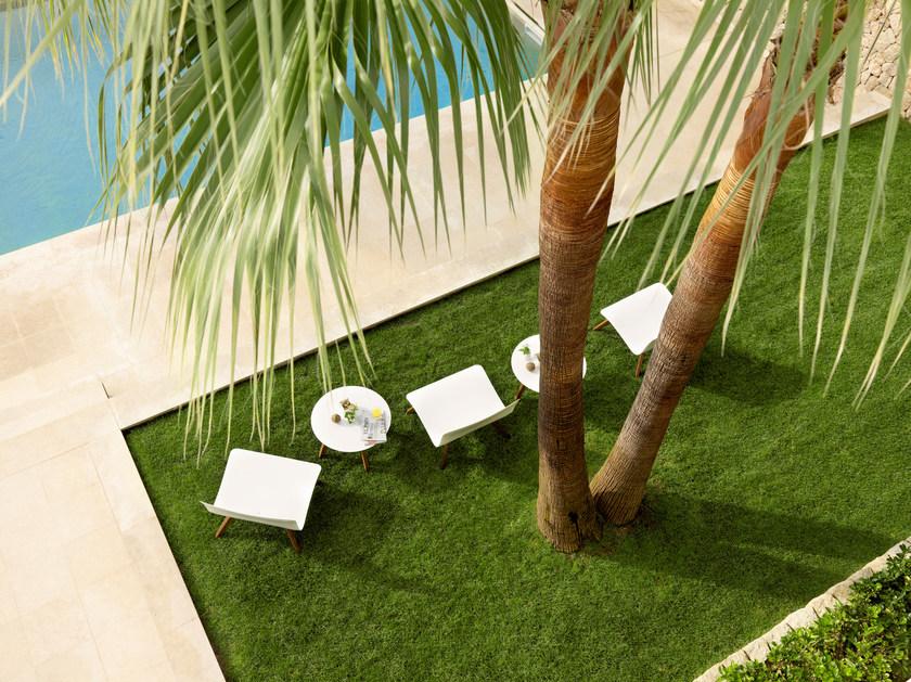 VITEO Кресло из Corian® и дерева Slim wood sun-id-1429830 - Вид №3