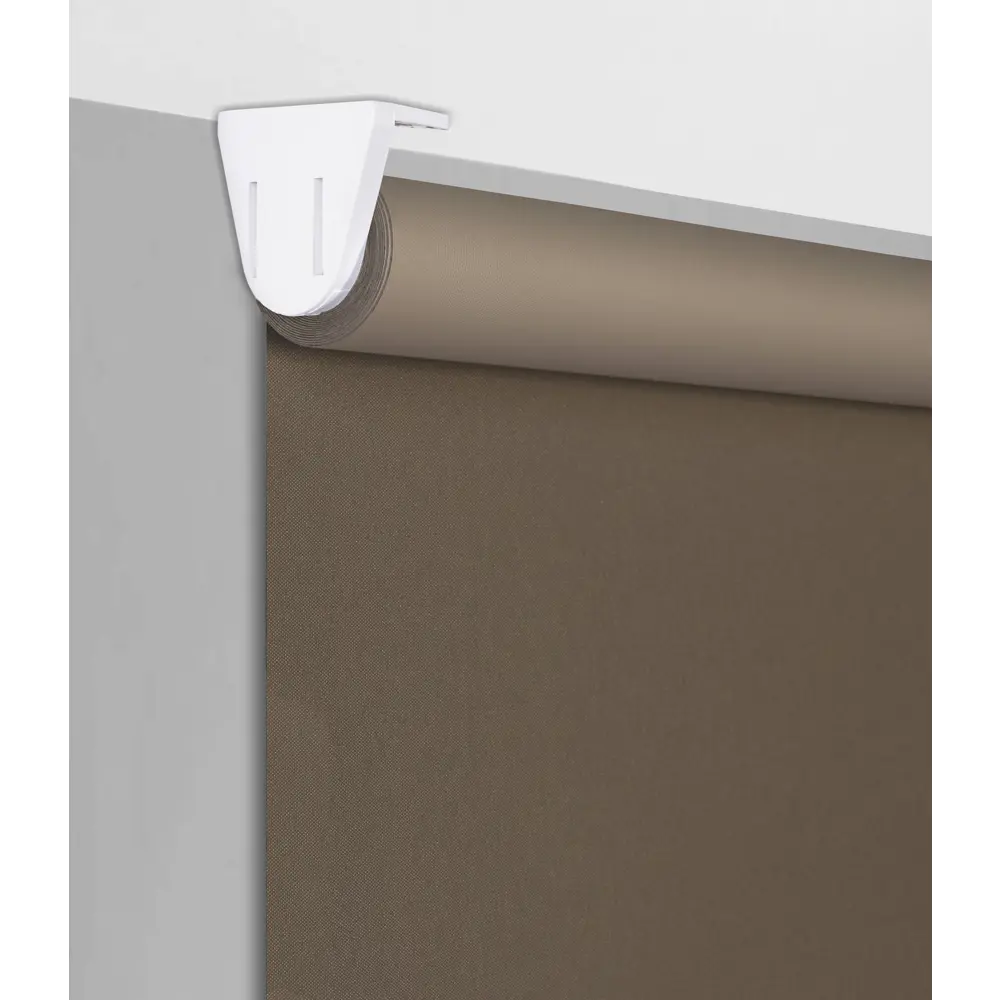 Штора рулонная блэкаут Midnight 55x175 см коричневая GARDEN STLM-2181666 - Вид №2