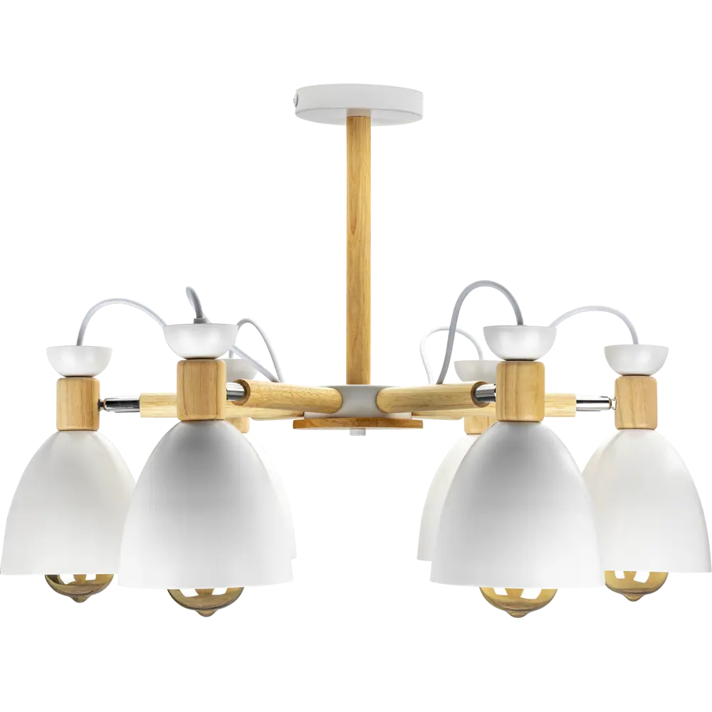 Люстра потолочная «Volante» 525950 6 ламп цвет белый RITTER STLM-2122849 - Вид №2