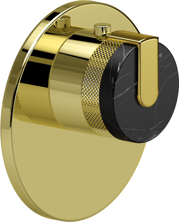 E-8027-R2MBE-L1PB-PB-T Термостатический переключатель 3/4-Внешняя часть GRAFF MOD+