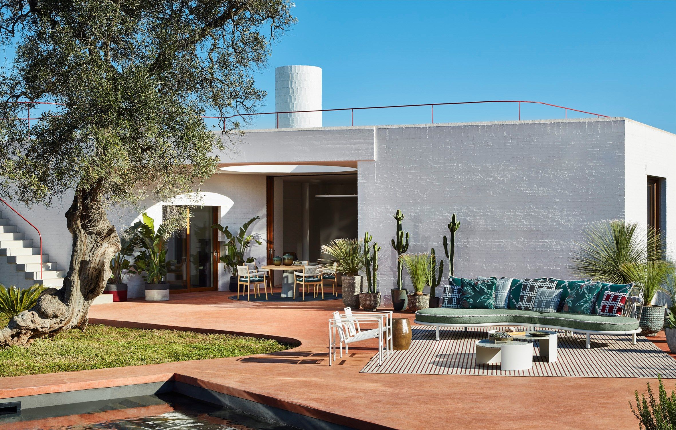 Модульный садовый диван CASSINA Trampoline ARCH-00122194 - Вид №5