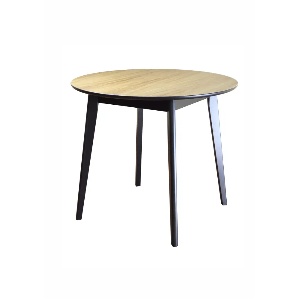 Стол кухонный Марсель круглый дерево 90x90x75 см цвет венге Santreyd STLM-2189053 - Вид №2