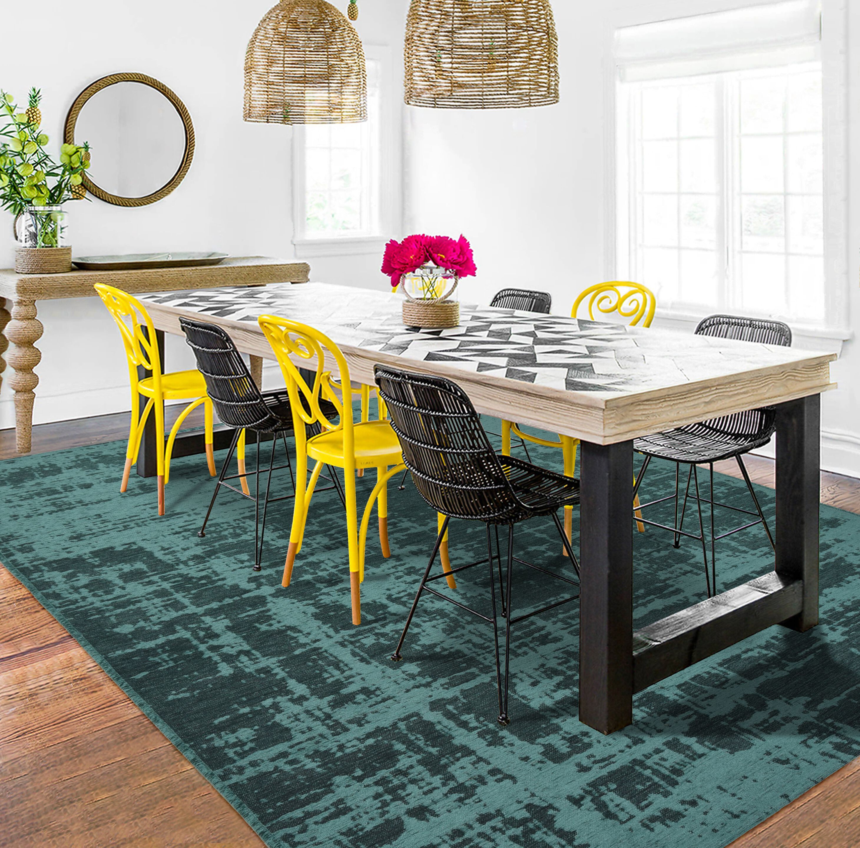 Открытый сплошной цвет прямоугольный ковер Ademi Outdoor ARCH-00002167 - Вид №2