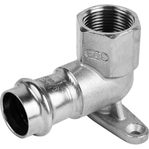 Водорозетка Rommer 3/4"x22 мм ВПр-ВР нержавеющая сталь