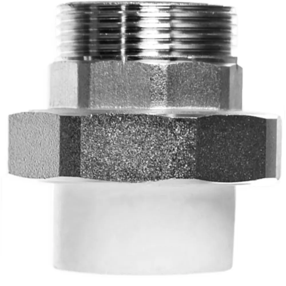 Муфта разъемная раструбная Ростерм 1 1/4"x32 мм НР полипропилен STLM-2001673 - Вид №1