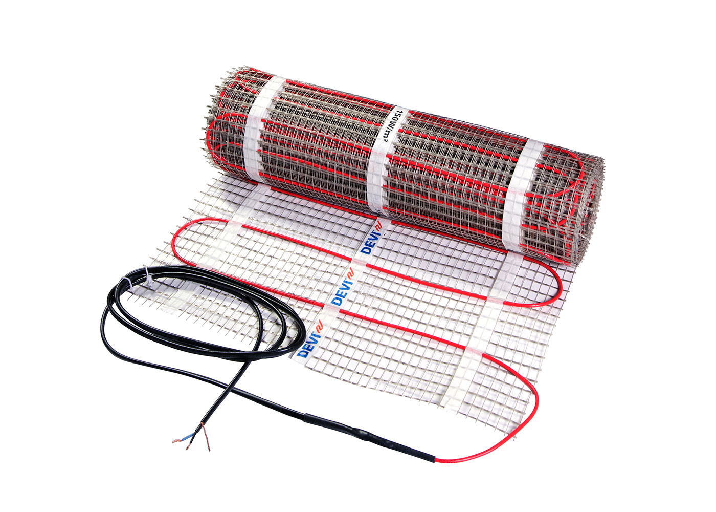 Danfoss DEVIcomfort™ 150T — двухжильные нагревательные маты для теплого пола под плитку DEVIcomfort 150T мат 1800Вт 230В 12м² 83030588 