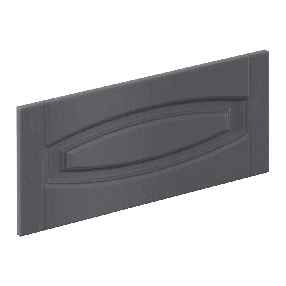 Фасад для кухонного ящика Петергоф грей 59.7x25.3 см Delinia ID МДФ цвет графит STLM-2137595