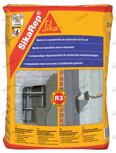 SIKA ITALIA Однокомпонентный раствор для восстановления конструкций sun-id-1513890