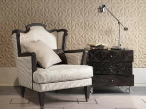 Bizzotto Кресло из ткани с подлокотниками Montmartre