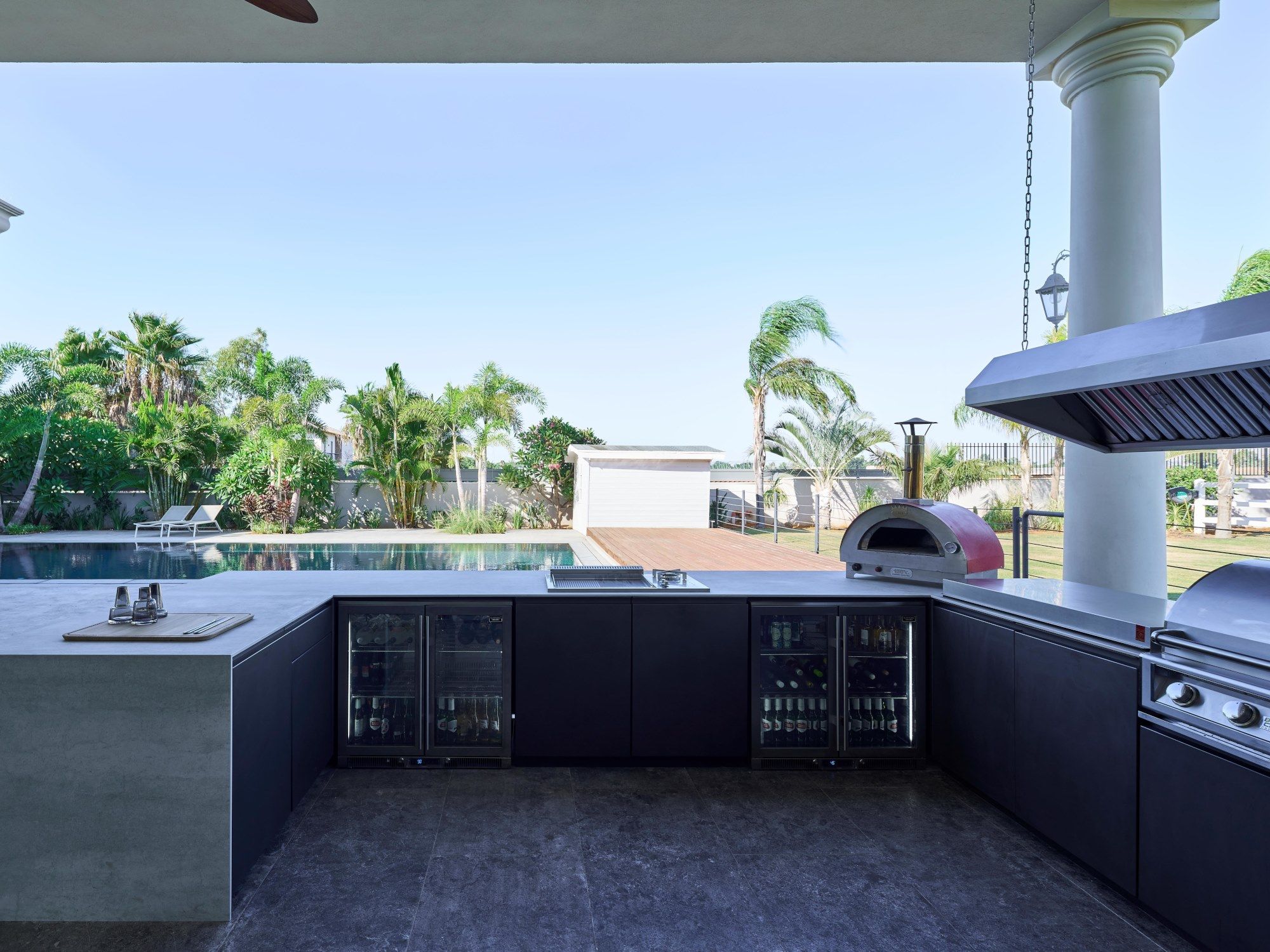 Кухня на открытом воздухе capocuòco уникальная ARCH-00144704