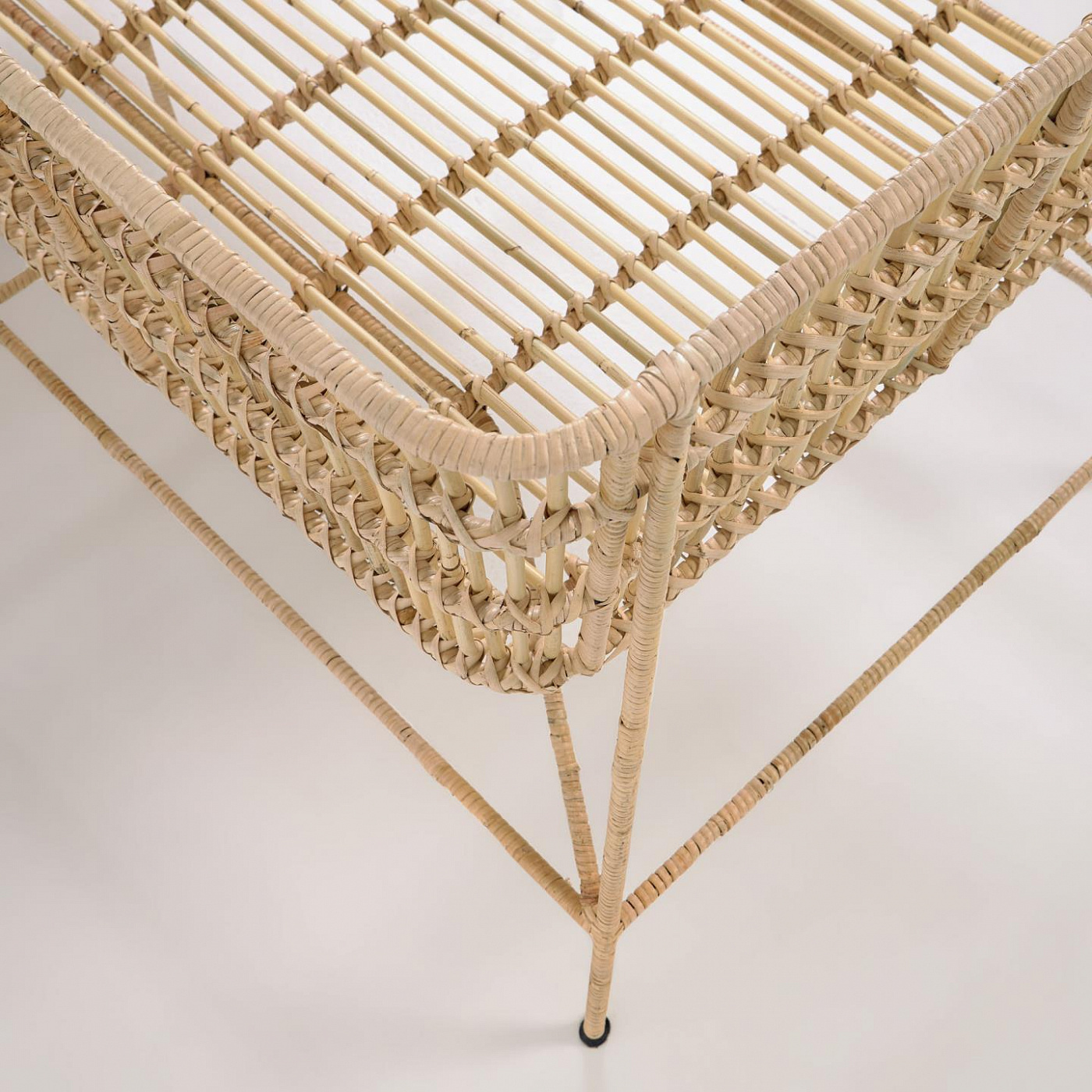 101202 Диван 2-х местный из ротанга 140 cm La Forma Aiala  - Вид №2