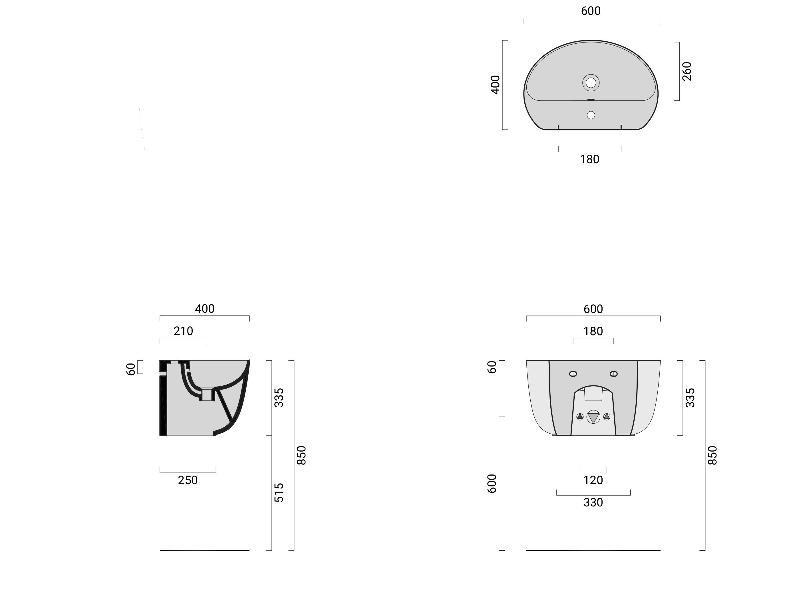 Умывальник Domus Falerii Gran Rascalzone ARCH-00042173 - Вид №5