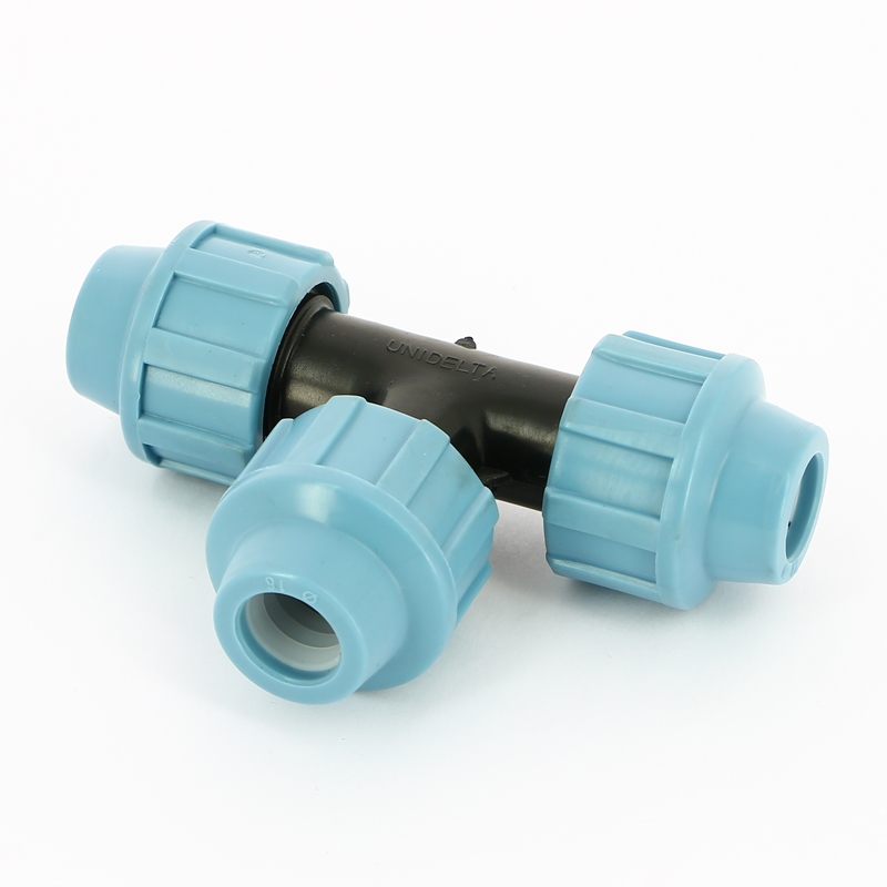 Тройник обжим для труб ПНД UNIDELTA 16 1005016000 - Вид №2