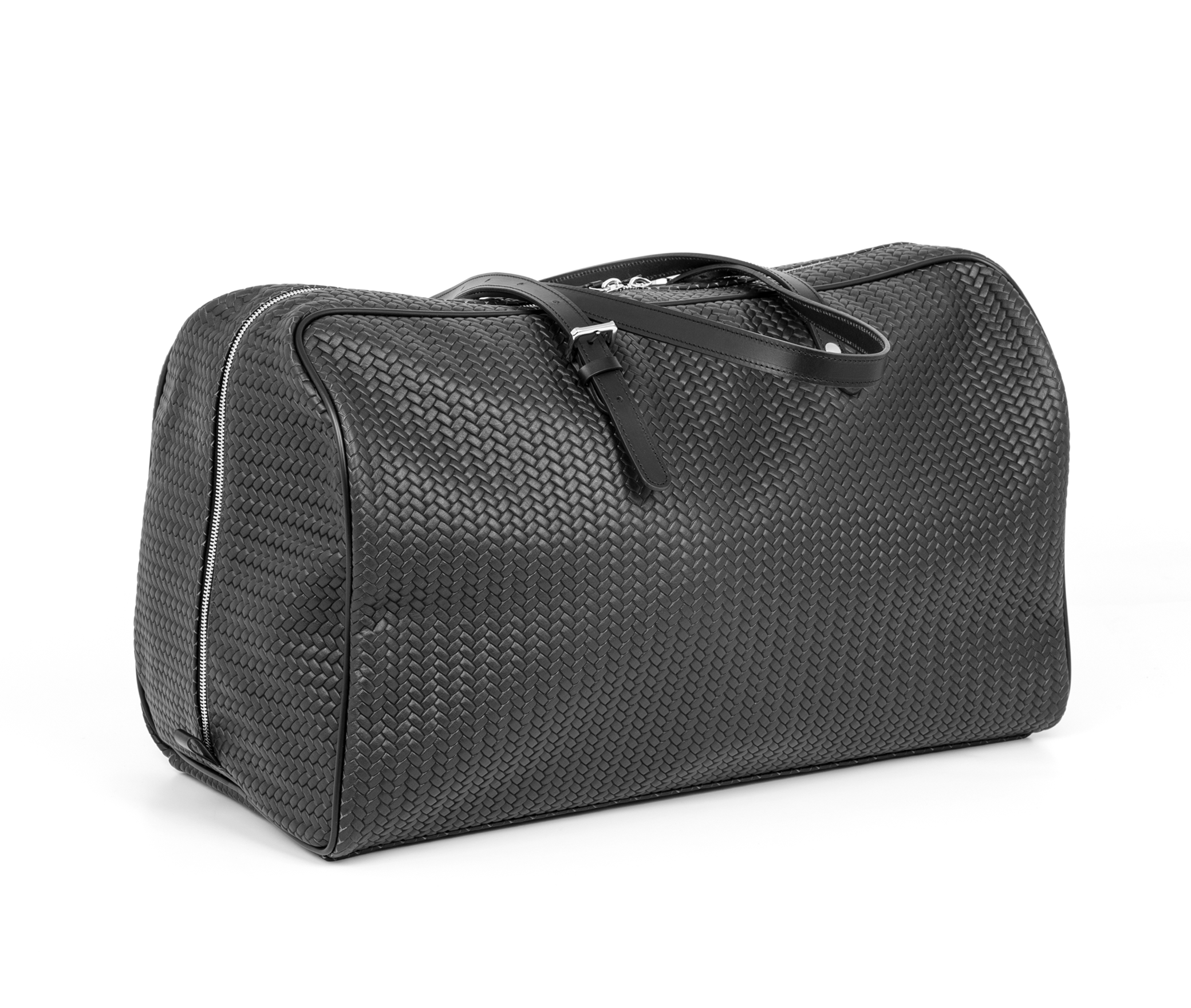 Дорожная сумка Crono - 52X22XH27 см / тканая кожа_темно-серый Pinetti 00.0243.061.055 - Вид №2