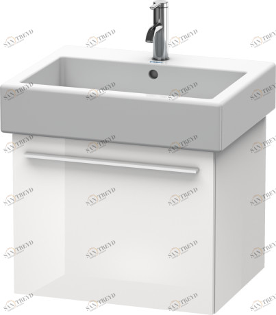 XL604402222 X-Large Тумбочка подвесная Белый глянцевый декор Duravit