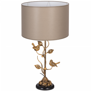 34084,35068 Настольная лампа Terra Spring Vintage Каштан Бронза BOGACHO