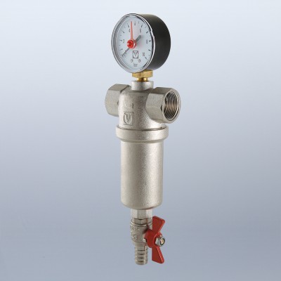 VT.389.N.05 Фильтр механической очистки промывной каскадный Valtec 3/4"  - Вид №10