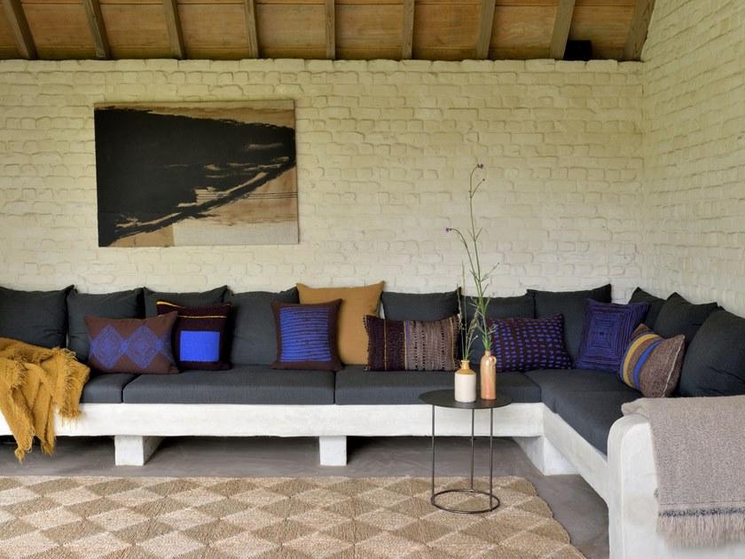 Ethnicraft Прямоугольная подушка из ткани для дивана Mystic ink 21067 - Вид №3