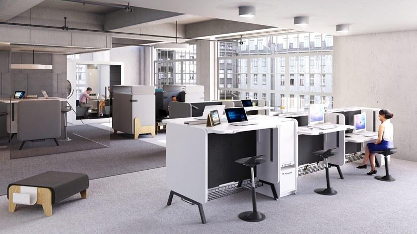 Mikomax Smart Office Рабочая станция с регулируемой высотой Stand up sun-id-1391074 - Вид №4