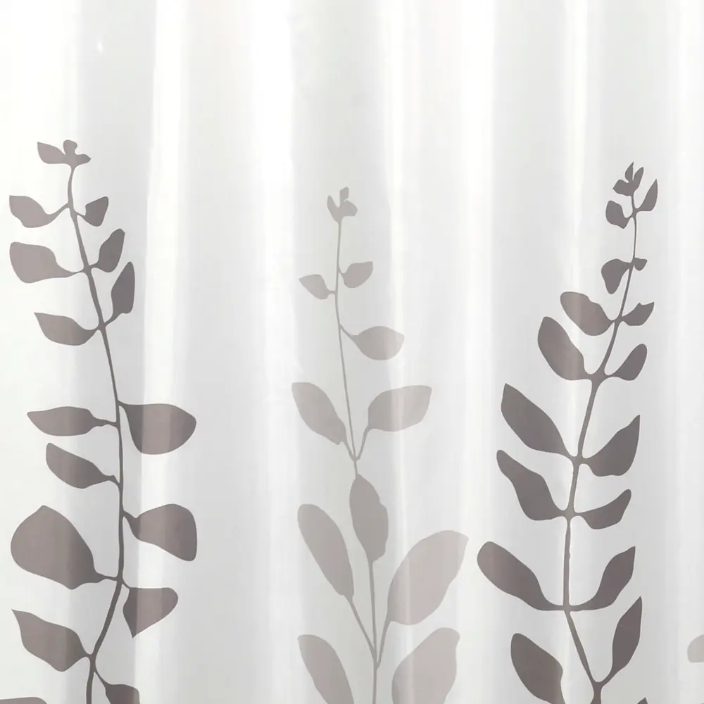 Штора для ванной Sensea Nature 180x200 см полиэстер цвет мультиколор Leaf Nature STLM-2075018 - Вид №2