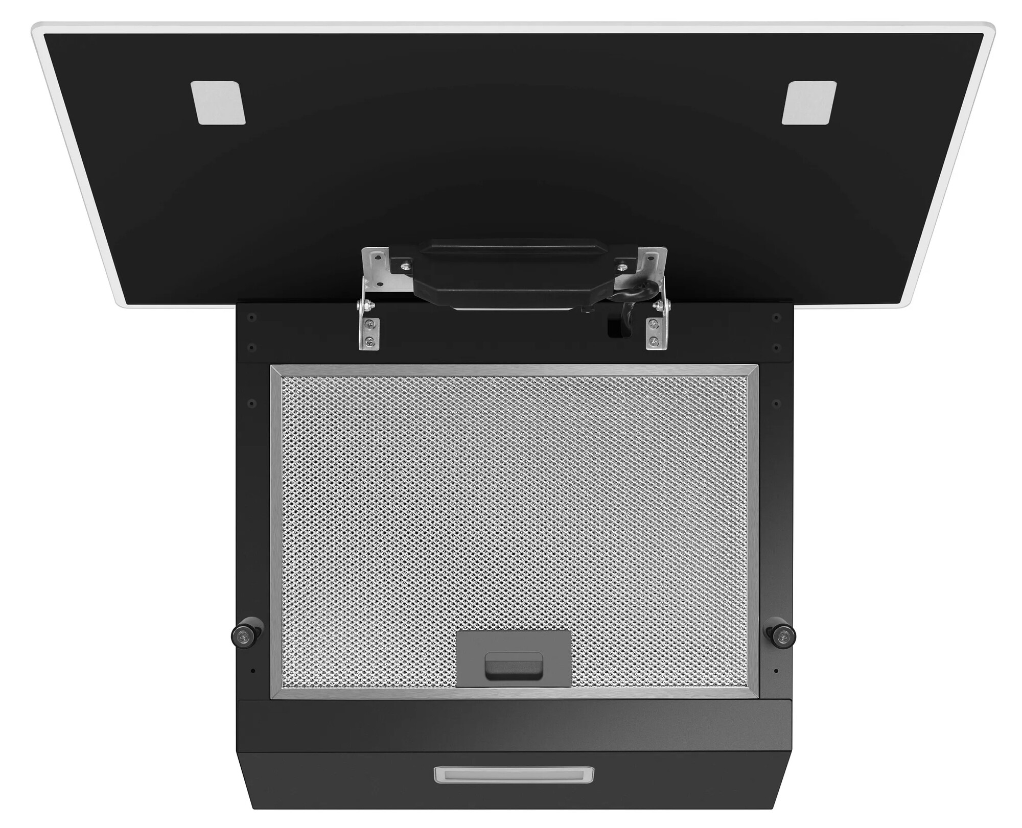 9168699 Вытяжка наклонная Meferi AIRBOX60BK LIGHT черный STDN-0082629 - Вид №5