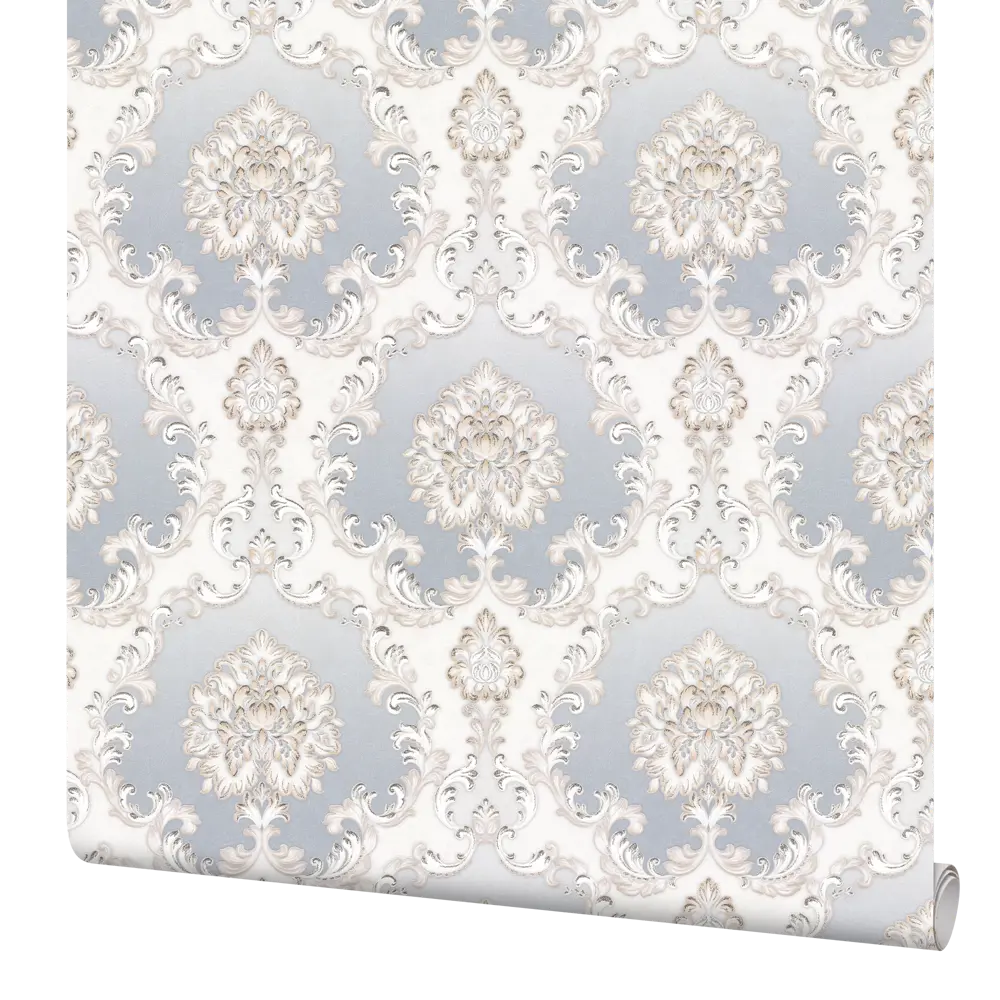 Флизелиновые обои Palitra Planet Margaret в небесно-голубом оттенке 89363099 Marsella STLM-0828406