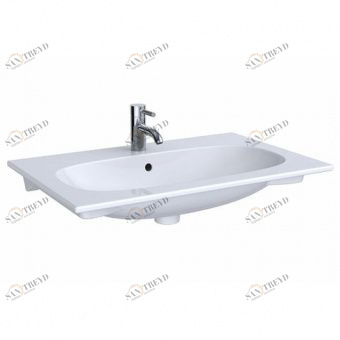 500641018 Подвесная раковина настенная прямоугольная Keramag  белая 