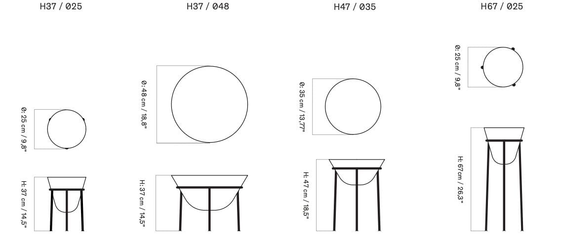 Керамический плантатор Audo Copenhagen DAIZA ARCH-00153087 - Вид №22