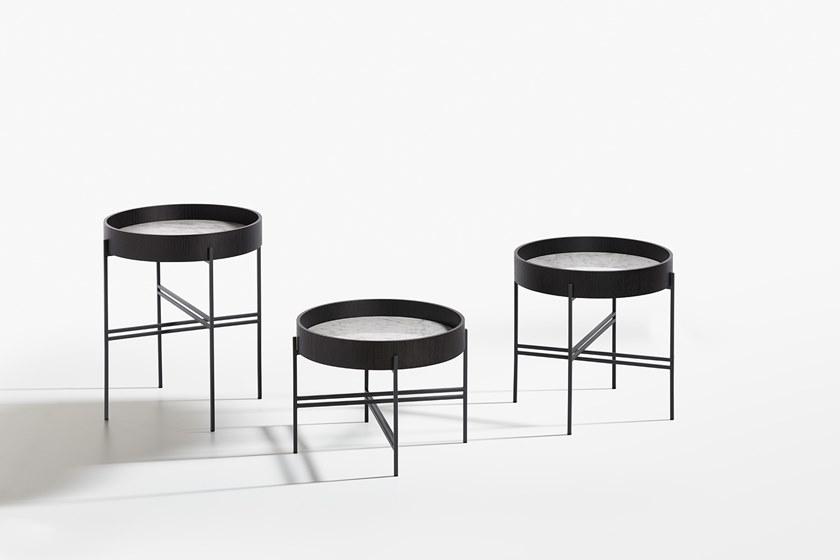 Potocco Круглый журнальный столик с подносом Tray 872/tc - Вид №1