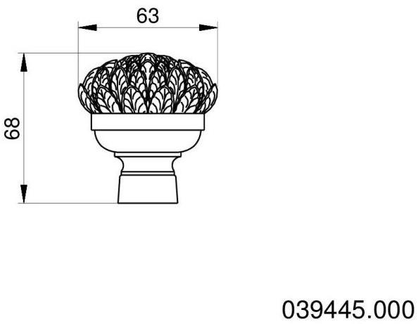 Bronces Mestre Удаленная команда Shower system 039445.000.50 - Вид №1