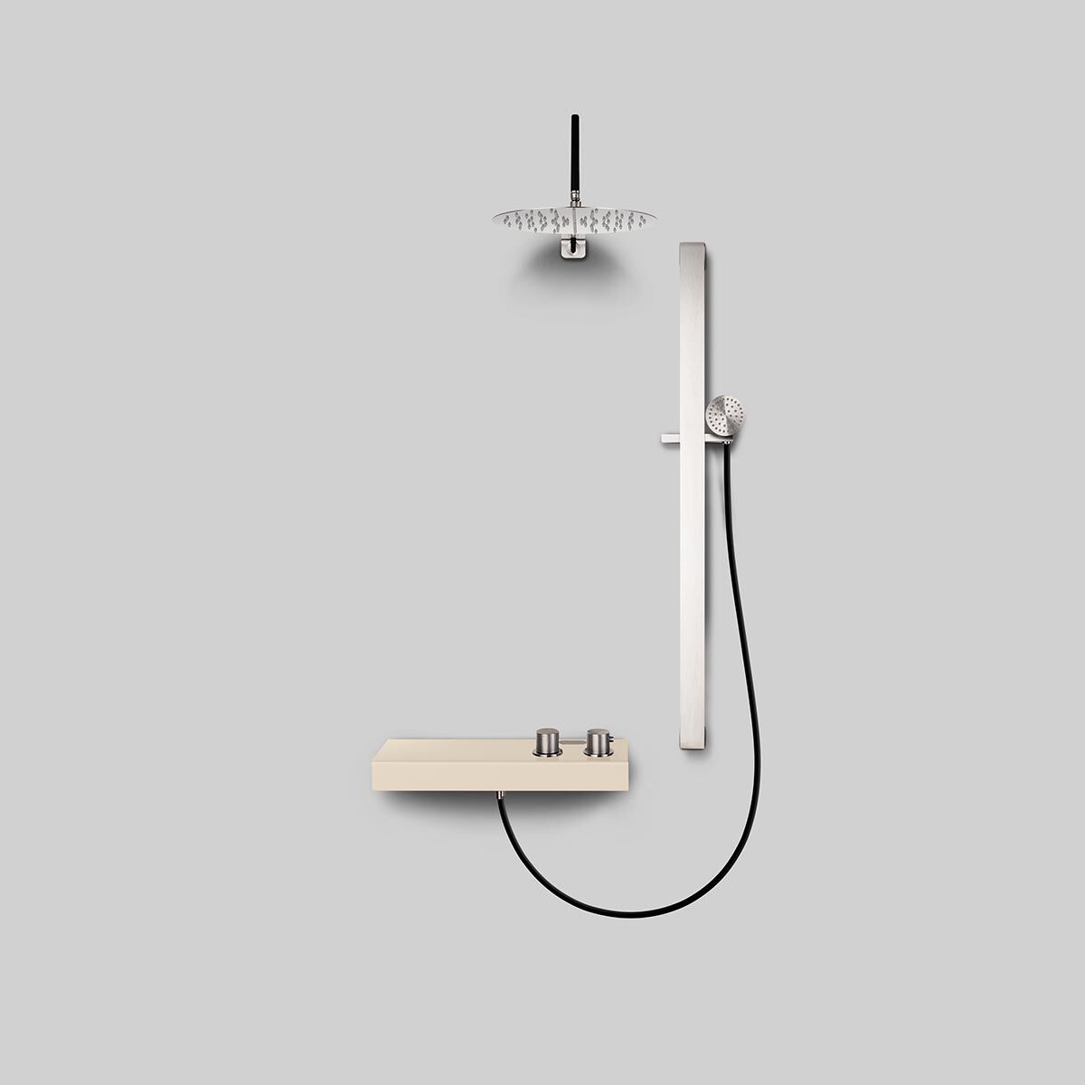 Стержень из нержавеющей стали с ручным душем Cropelli Alyssia ARCH-00123690 - Вид №21