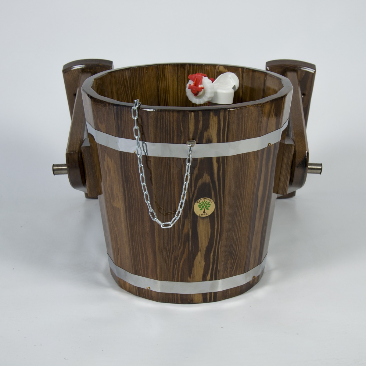 140 Обливное устройство из лиственницы 12 литров (лиственница морёная) Alyarus  - Вид №2