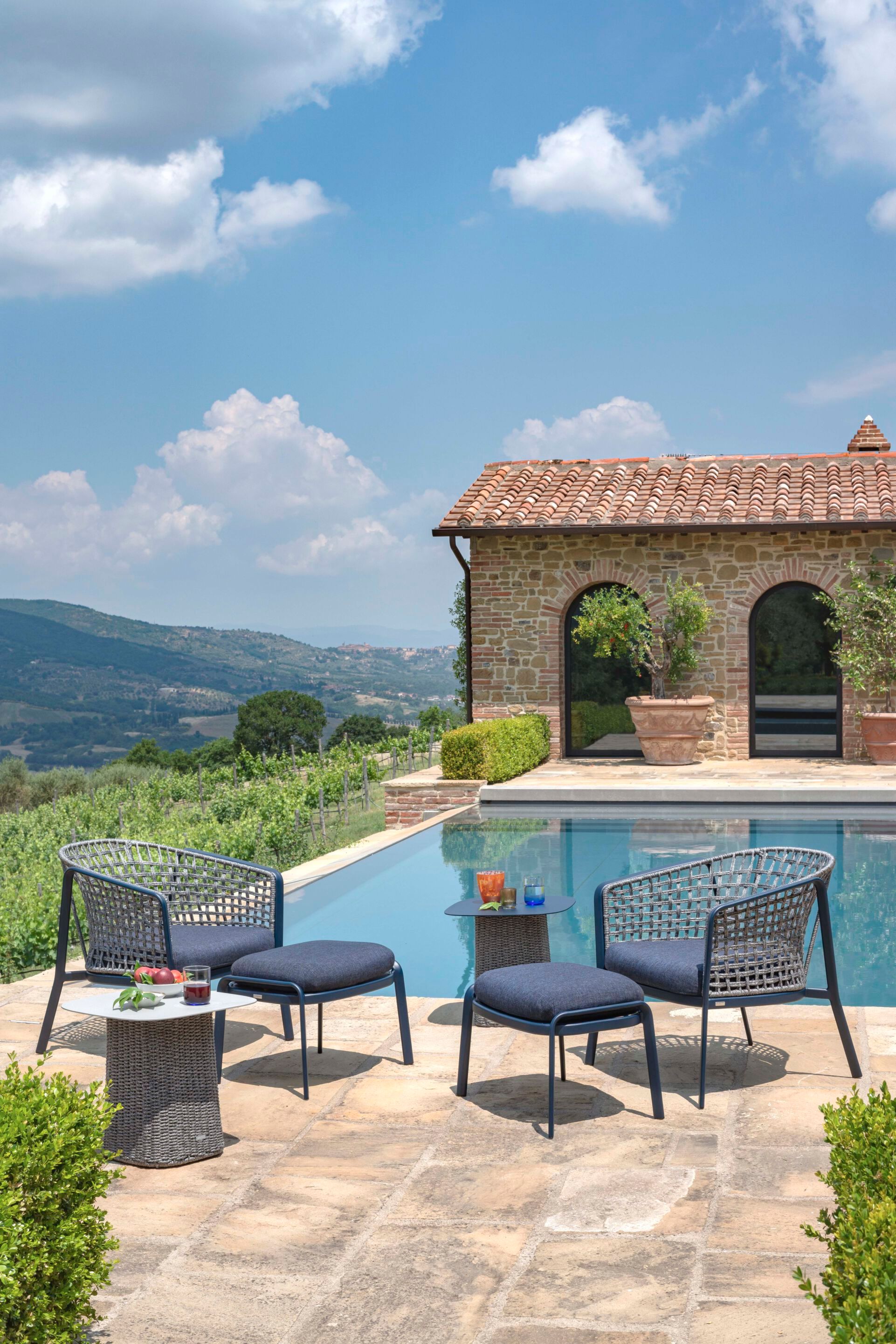 Алюминиевое кресло для отдыха с плоской веревкой emu ARCH-00064186 - Вид №5