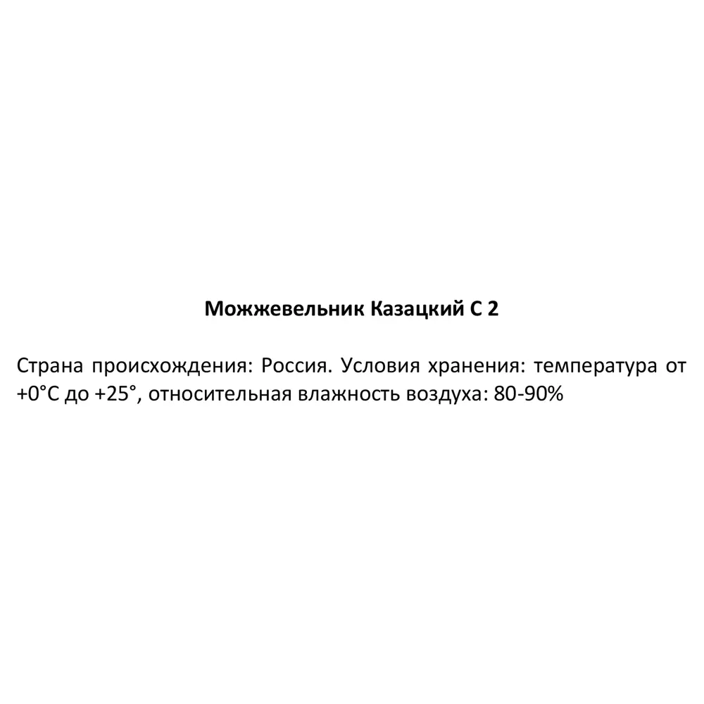Можжевельник казацкий ø17 h60 см 84429213 STLM-2104758 Santreyd  - Вид №2