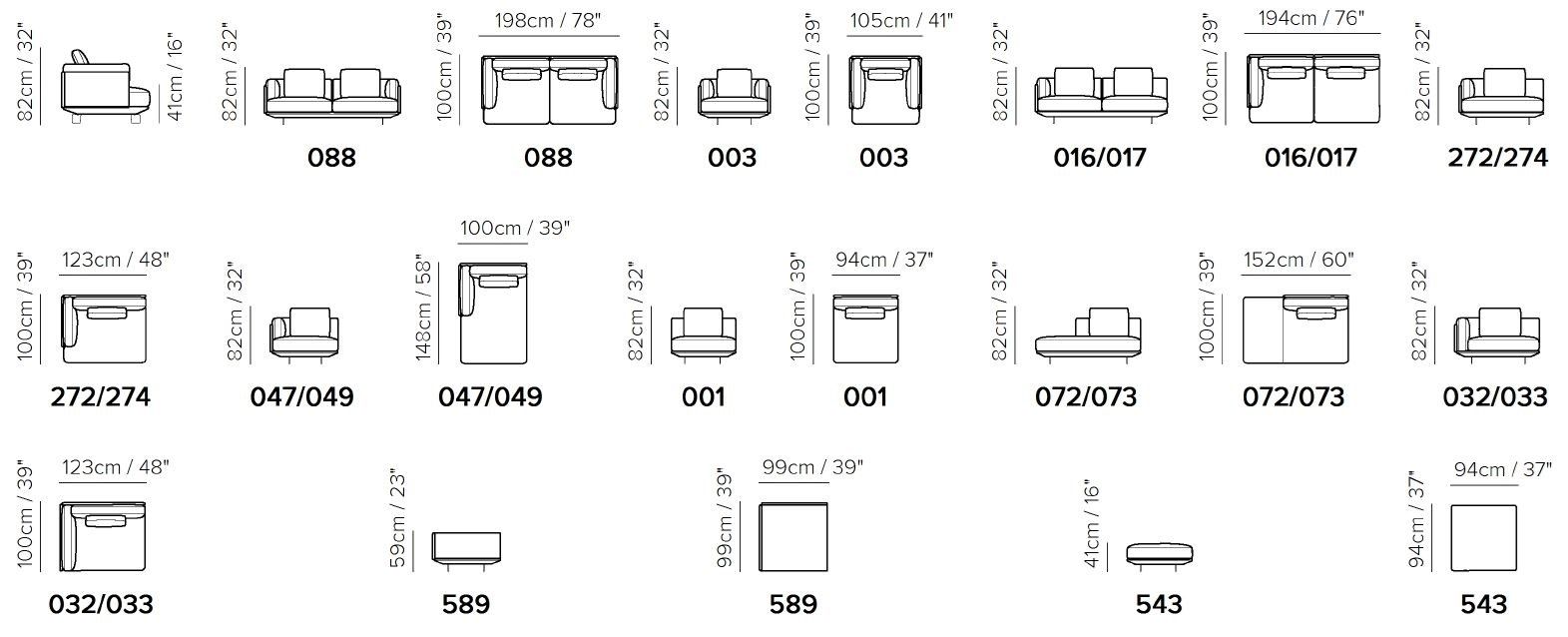 Кожаный угловой диван Natuzzi Italia кампус ARCH-00139690 - Вид №2