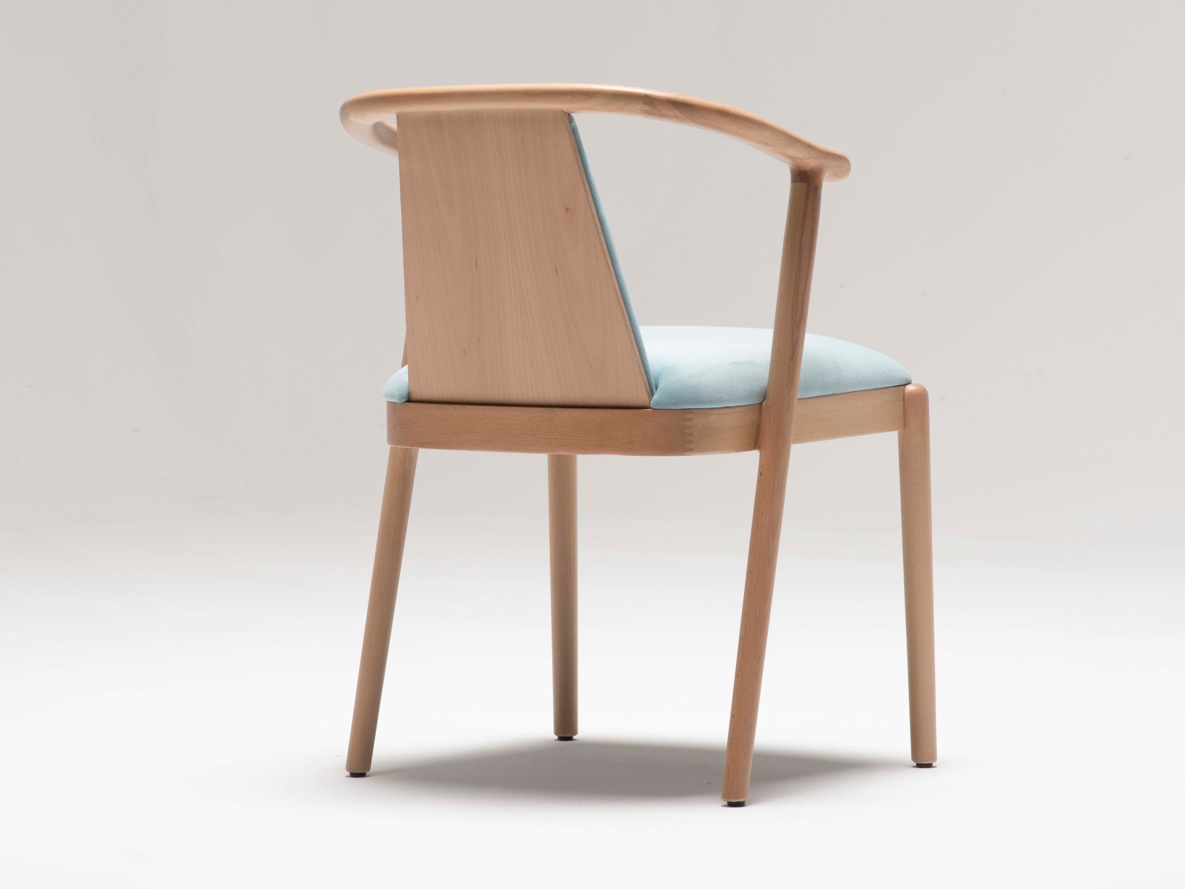 Стул из бархата и ясеня Papell Design гостиница ARCH-00010129 - Вид №5