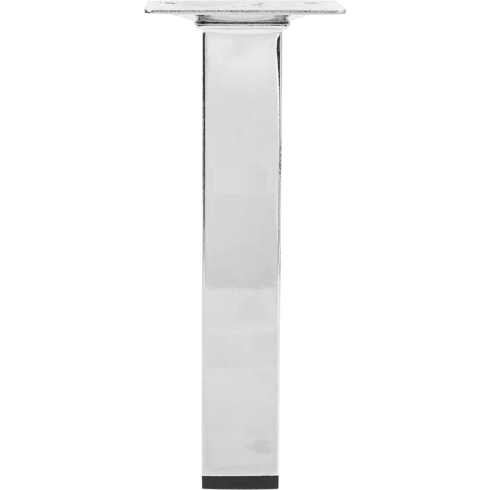 Ножка квадратная 150х25 мм сталь  цвет никель Santreyd STLM-2026741 - Вид №2