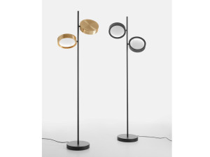 Регулируемый металлический торшер с диммером