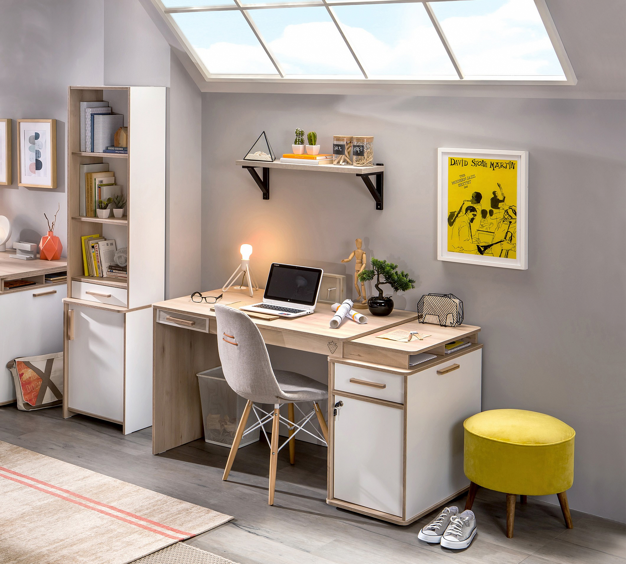 Стул бежевый Dynamic CILEK DYNAMIC 00-3832544 Серый Santreyd  - Вид №1