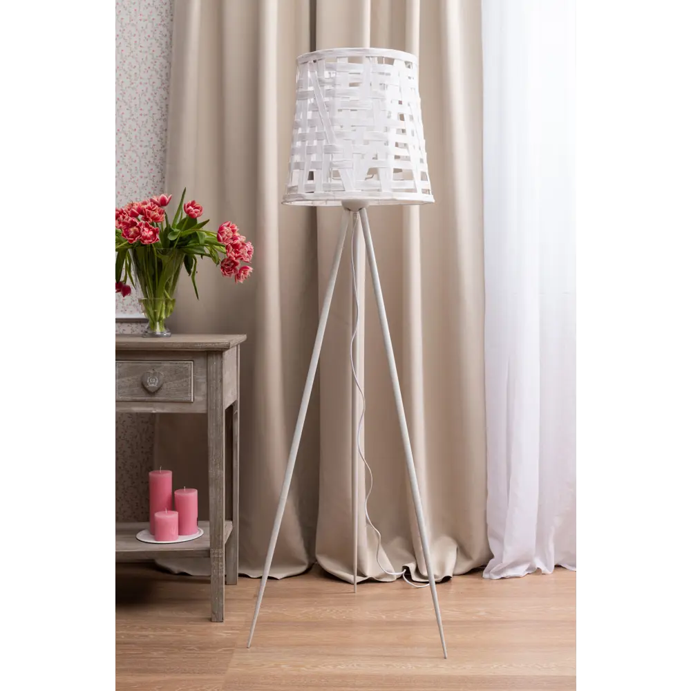 Торшер 15223S 1xE27х60 Вт 156 cм, цвет белый Toplight STLM-2083342 - Вид №9