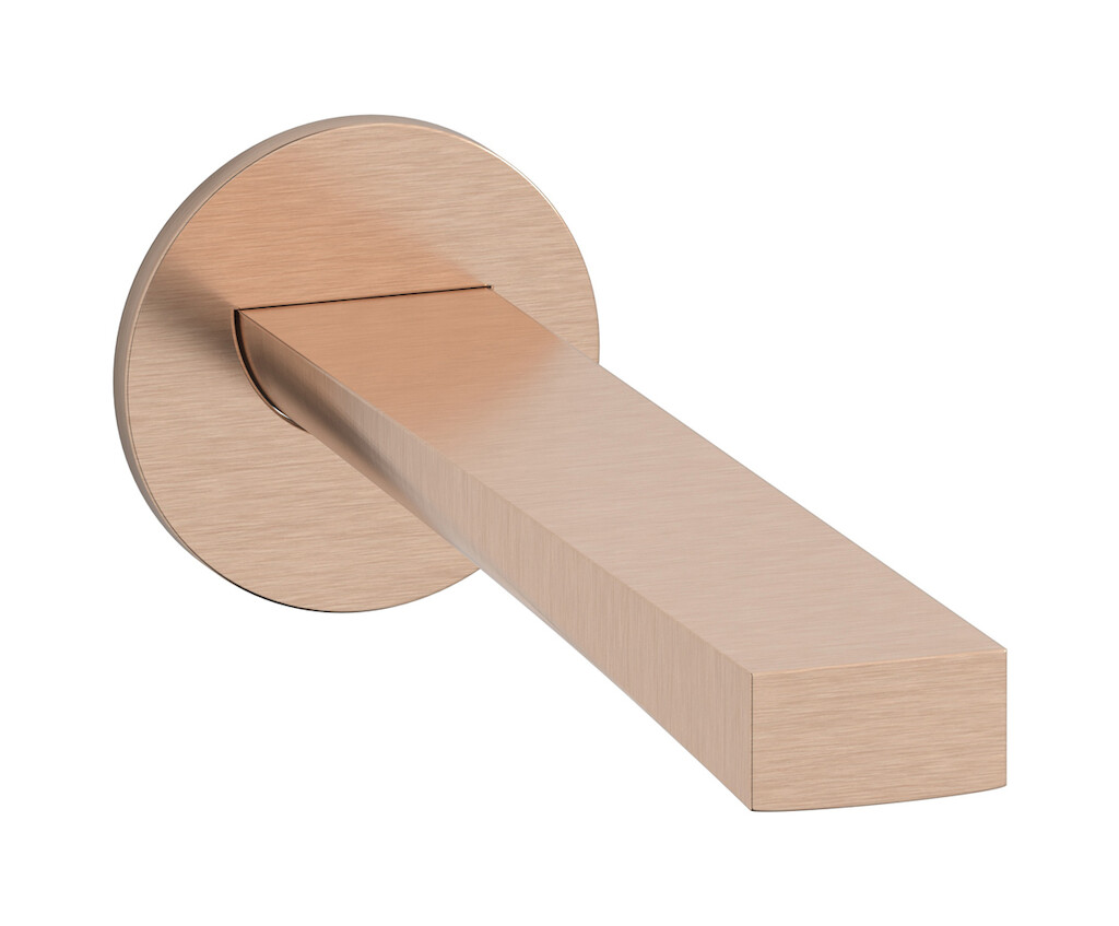 Настенный излив. WE ARE IB wa399is Brushed Rose Gold Wave