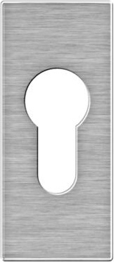 318XAKN розетка для ключей HEWI System 100 | Edelstahl  - Вид №1